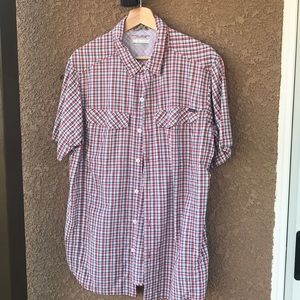 Columbia men’s Omni Shade Sun Protect shirt Sz L